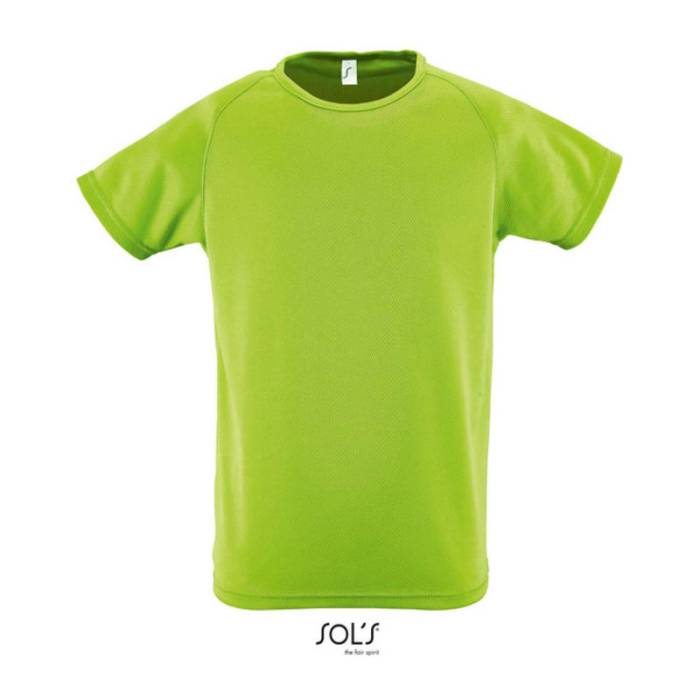 SOL’S SPORTY KIDS RAGLAN-SLEEVED T-SHIRT