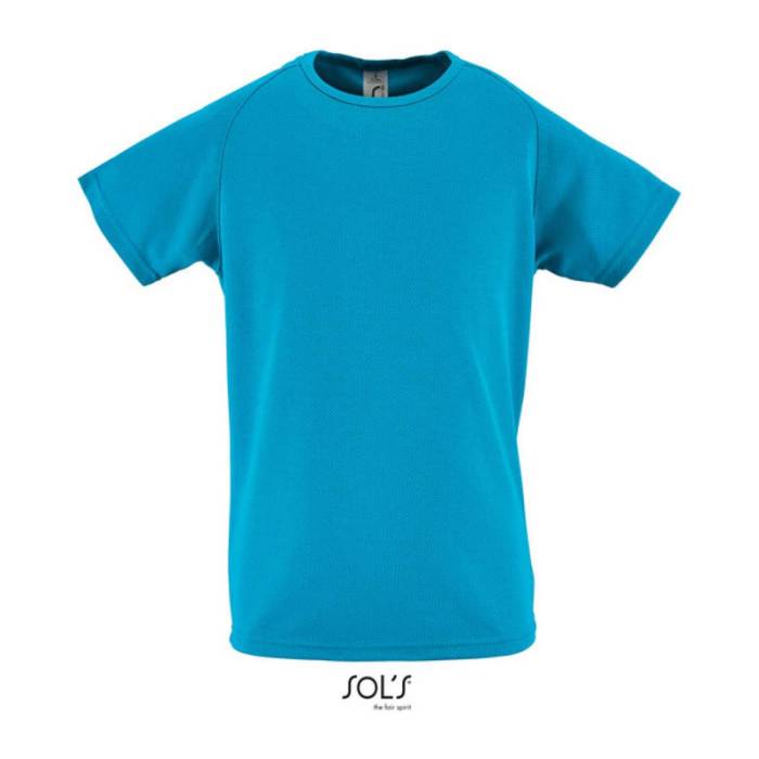 SOL’S SPORTY KIDS RAGLAN-SLEEVED T-SHIRT