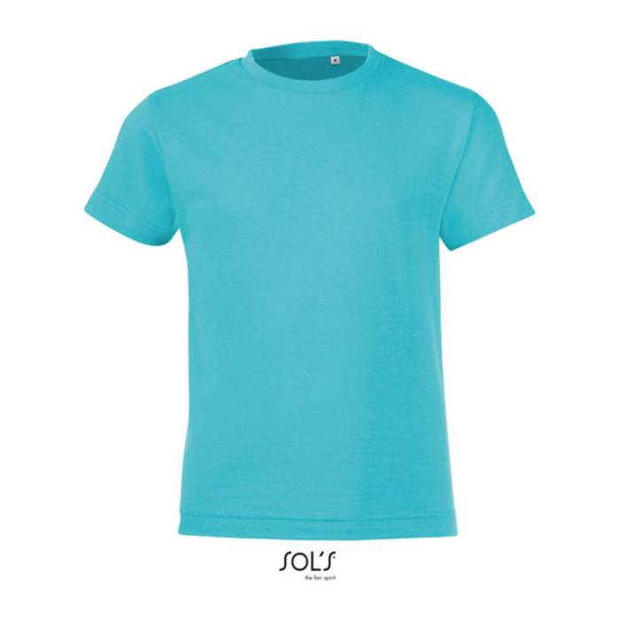 REGENT FIT KIDS ROUND COLLAR T-SHIRT