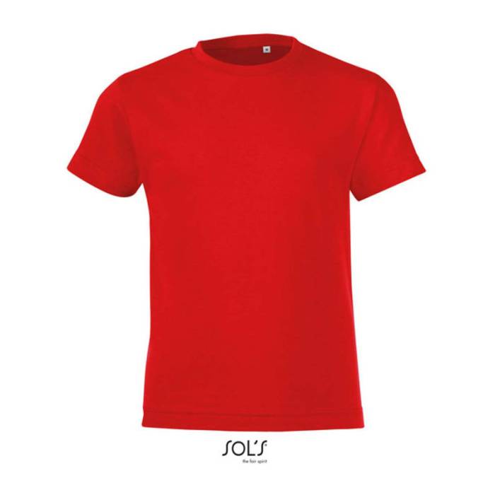 REGENT FIT KIDS ROUND COLLAR T-SHIRT