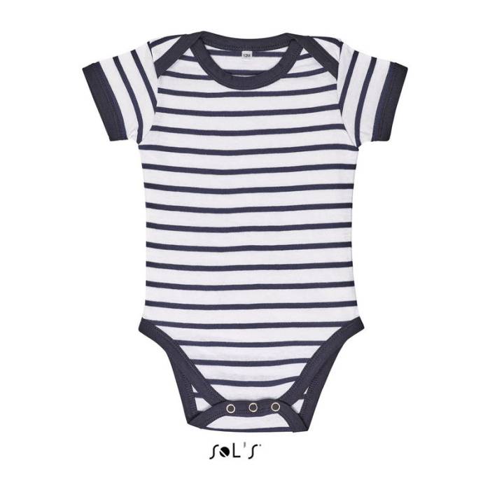 MILES BABY STRIPED BODYSUIT