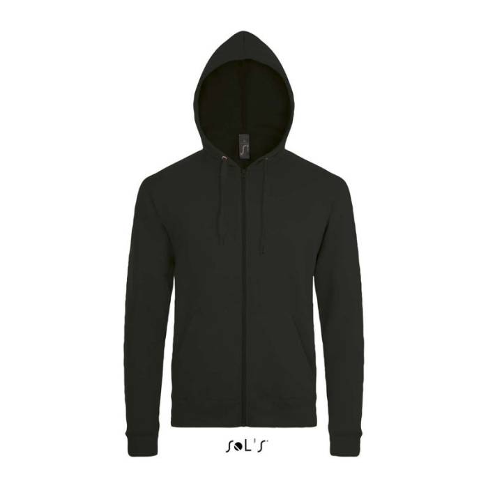 STONE UNISEX ZIP HOODIE