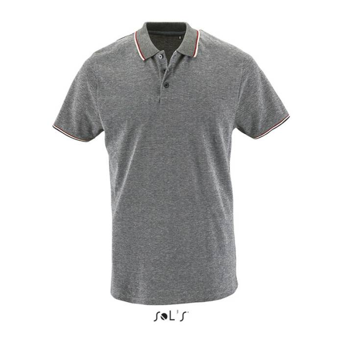 PANAME MEN - HEATHER POLO SHIRT