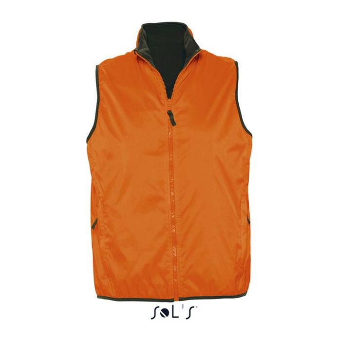 WINNER UNISEX CONTRASTED REVERSIBLE BODYWARMER