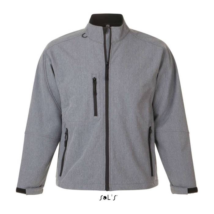 RELAX MEN'S SOFTSHELL ZIPPED JACKET