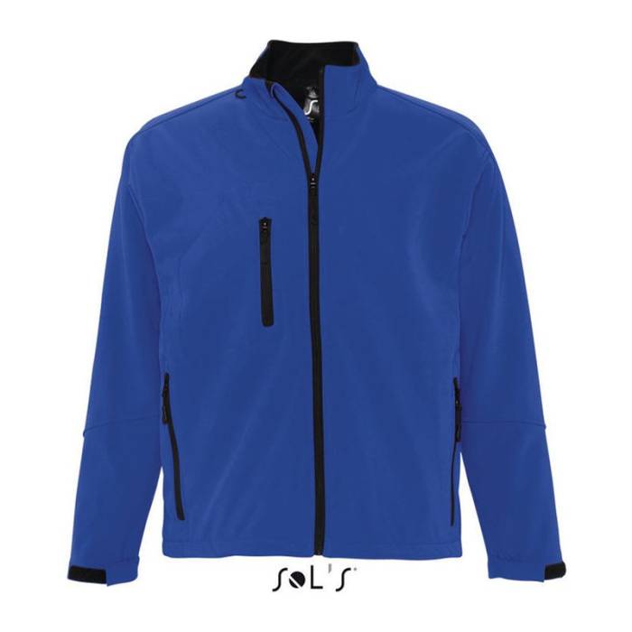 RELAX MEN'S SOFTSHELL ZIPPED JACKET