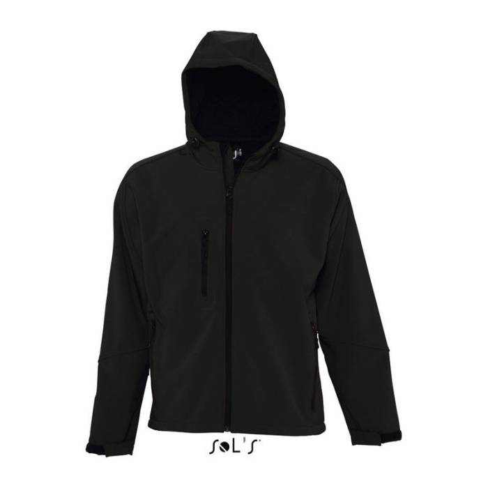 REPLAY MEN’S HOODED SOFTSHELL