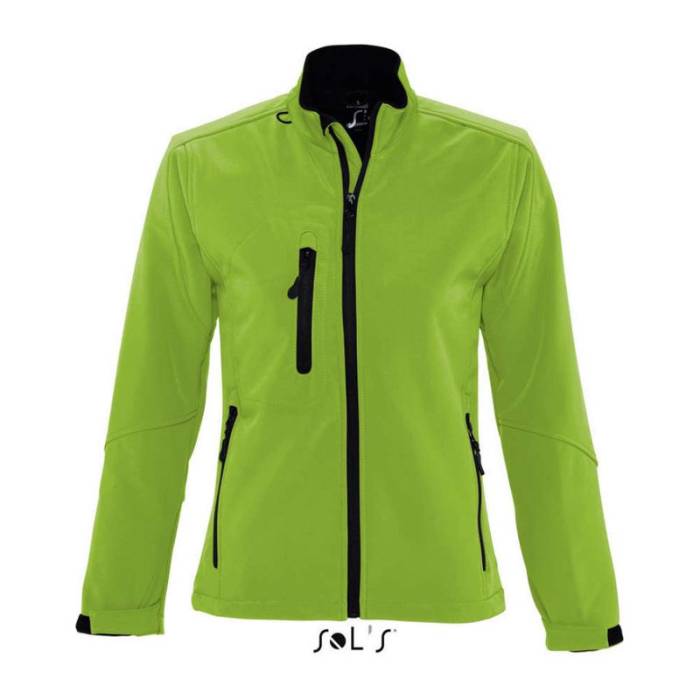 ROXY WOMEN'S SOFTSHELL ZIPPED JACKET