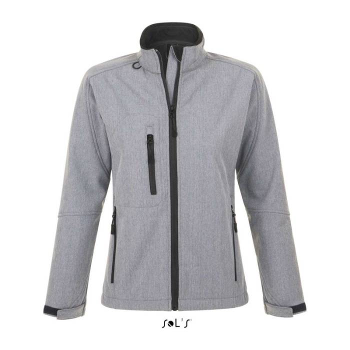 ROXY WOMEN'S SOFTSHELL ZIPPED JACKET