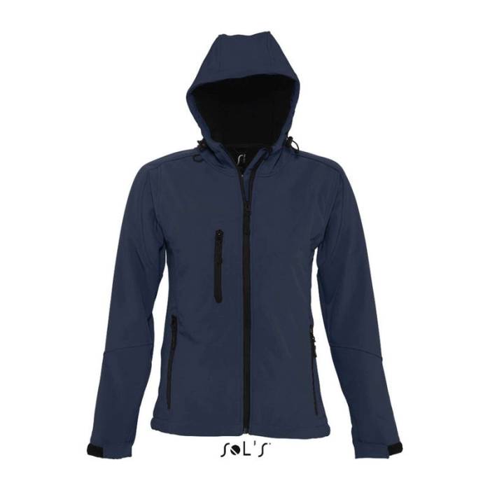 REPLAY WOMEN’S HOODED SOFTSHELL