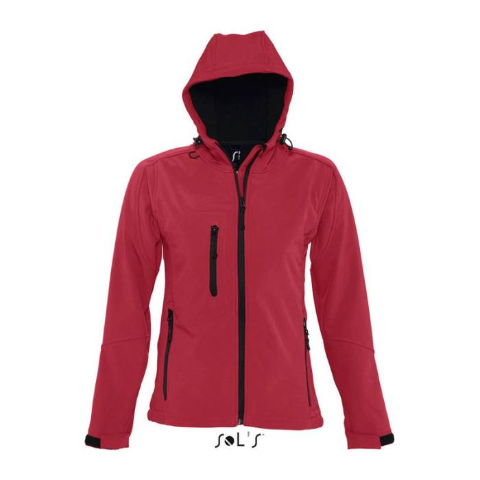 REPLAY WOMEN’S HOODED SOFTSHELL