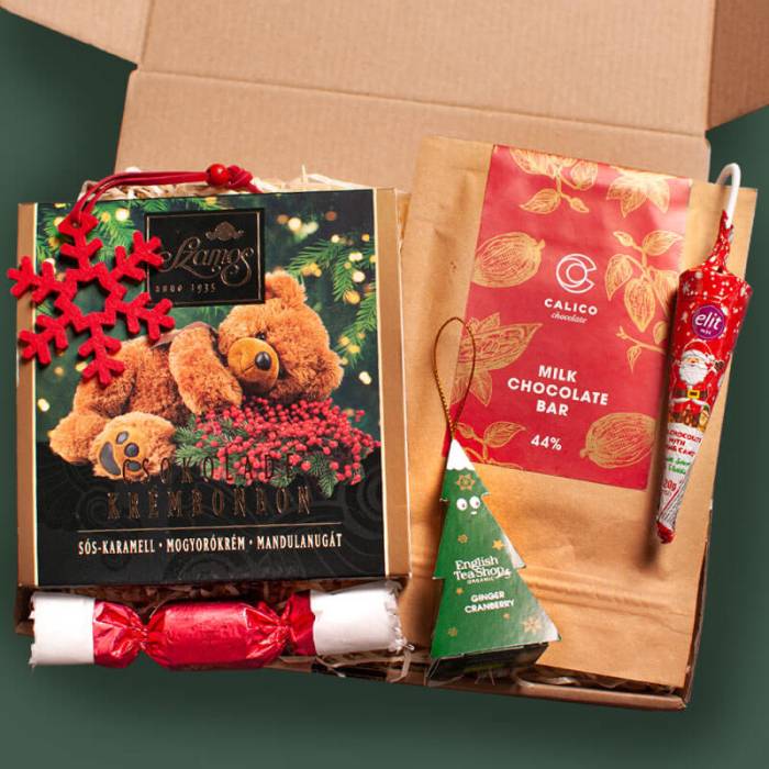 KARÁCSONYI ÖLELÉS ajándékcsomag - szerettednek postázva...