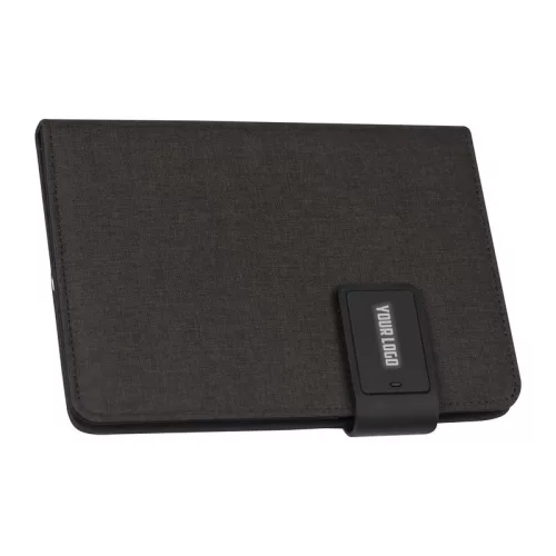 A5 jegyzetfüzet és powerbank mappa 