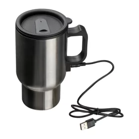 Termoszbögre USB csatlakozóval, 400 ml