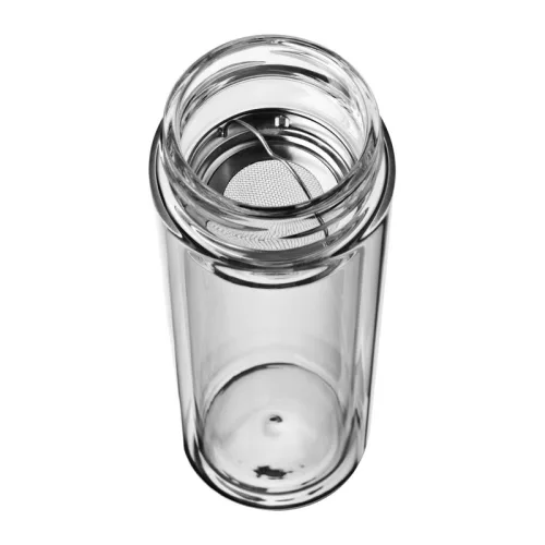 Szűrős üveg ivópalack, 400 ml