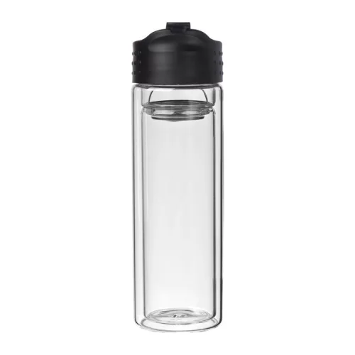 Szűrős üveg ivópalack, 400 ml