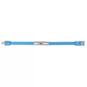 USB-s szilikon karpánt fém lappal