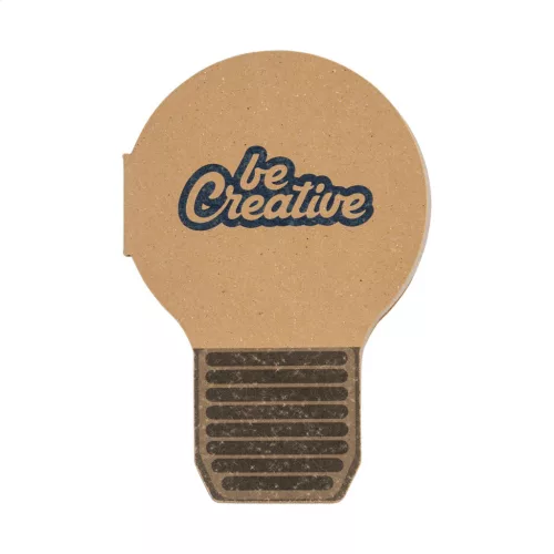 CreaStick Bulb Eco egyedi öntapadós jegyzettömb