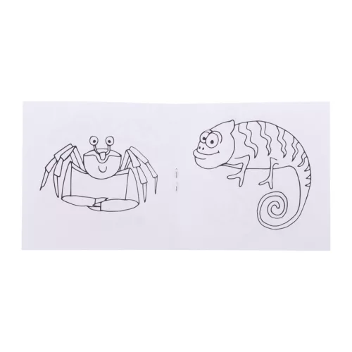Coloxil 12 egyediesíthető színező szett, állatok