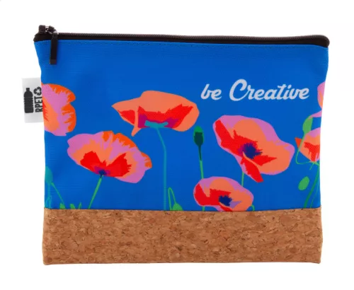CreaBeauty Cork M RPET egyediesíthető kozmetikai táska