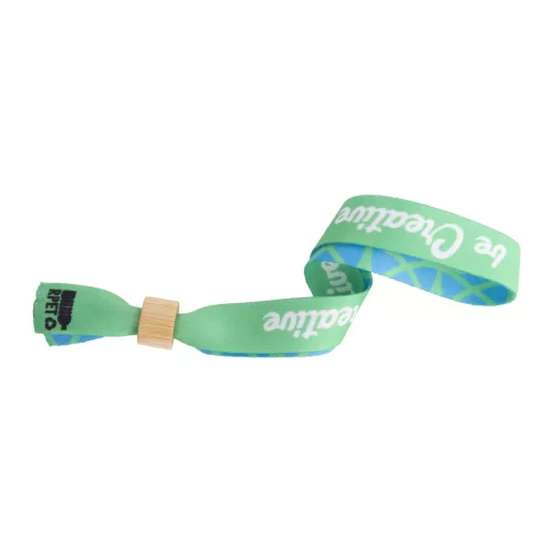 SuboWrist Eco egyediesíthető RPET fesztivál karszalag