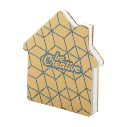CreaStick House Eco egyediesíthető öntapadós jegyzettömb