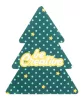 CreaClean Xmas egyedi karácsonyi szemüvegtörlő kendő