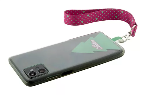 SuboFob Mobile Xmas egyedi RPET mobiltartós csuklópánt