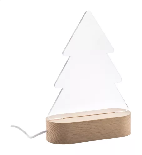 Woodify Xmas karácsonyfa alakú LED-es trófea