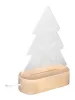 Woodify Xmas karácsonyfa alakú LED-es trófea
