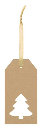 PrinTag Plus Eco egyedi ajándékcímke, csillag