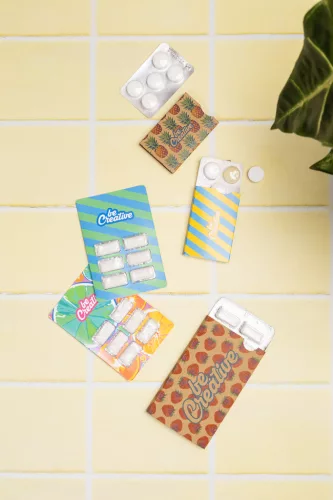 CreaMint 5 Eco egyedi mentolos cukorkák