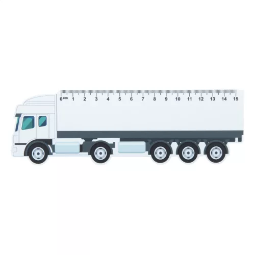 Trucker 15 kamion formájú vonalzó, 15 cm