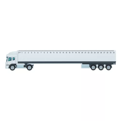 Trucker 30 kamion formájú vonalzó, 30 cm