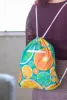 CreaDraw Zip RPET egyediesíthető hátizsák