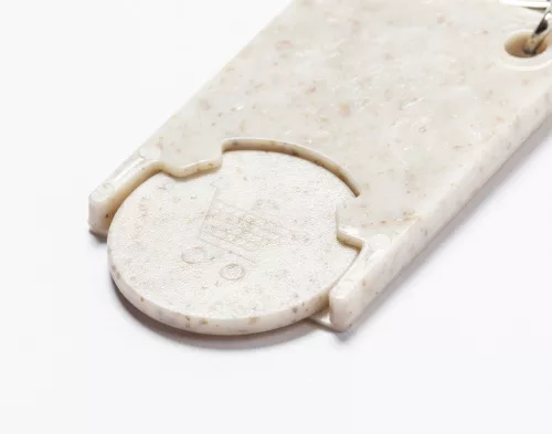Prolex kulcstartós bevásárlókocsi érme