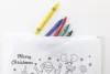 Julfar Draw színezhető karácsonyi tolltartó