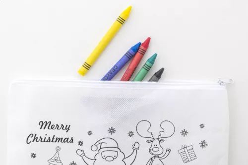 Julfar Draw színezhető karácsonyi tolltartó