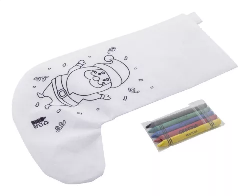 Julfar Gift színezhető karácsonyi zokni