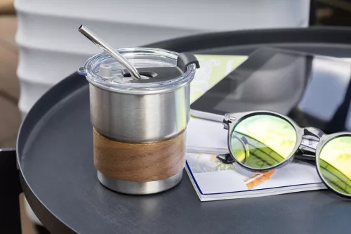 Waffee újrahasznosított rozsdamentes acél utazó pohár