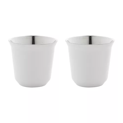 Copsul újrahasznosított rozsdamentes acél eszpresszó csésze szett