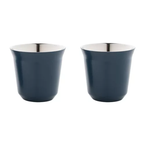 Copsul újrahasznosított rozsdamentes acél eszpresszó csésze szett