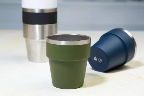 Obata újrahasznosított rozsdamentes acél thermo pohár