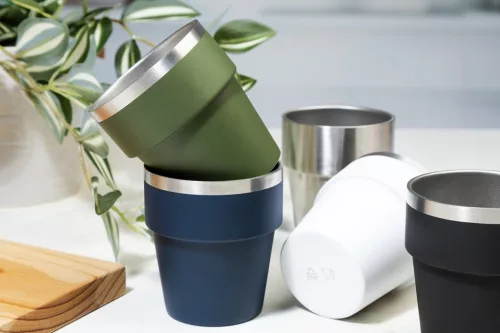 Obata újrahasznosított rozsdamentes acél thermo pohár