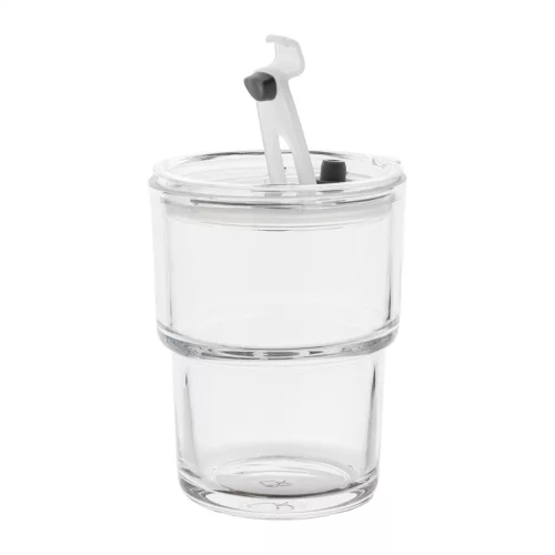 Glassip üveg utazópohár