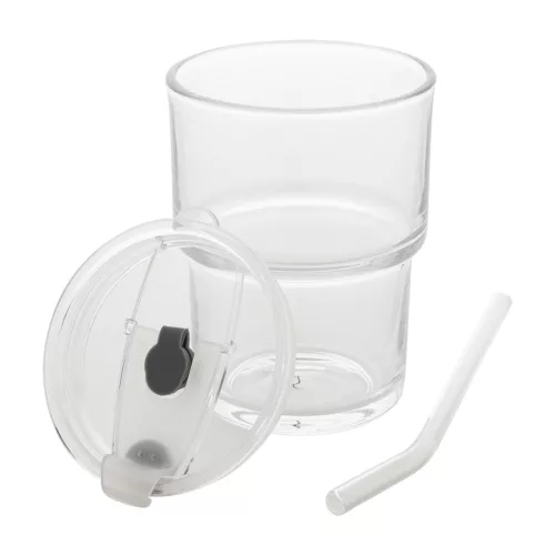 Glassip üveg utazópohár