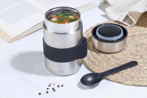 Minestrone újrahasznosított rozsdamentes acél ételdoboz