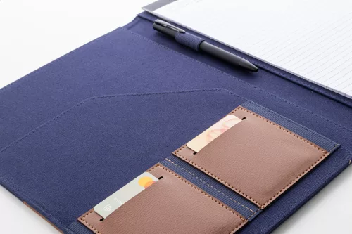 Capudo A4 újrahasznosított vászon iratmappa