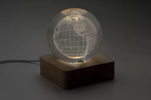 LumiGlobe üveg fénygömb