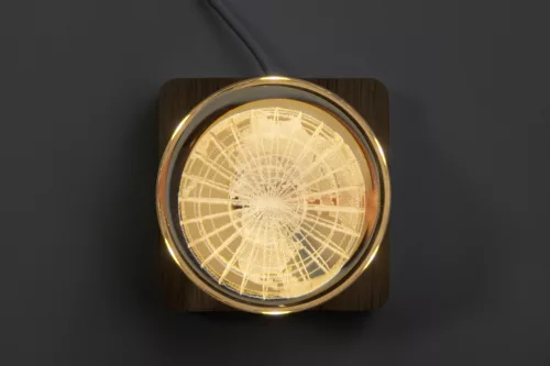 LumiGlobe üveg fénygömb